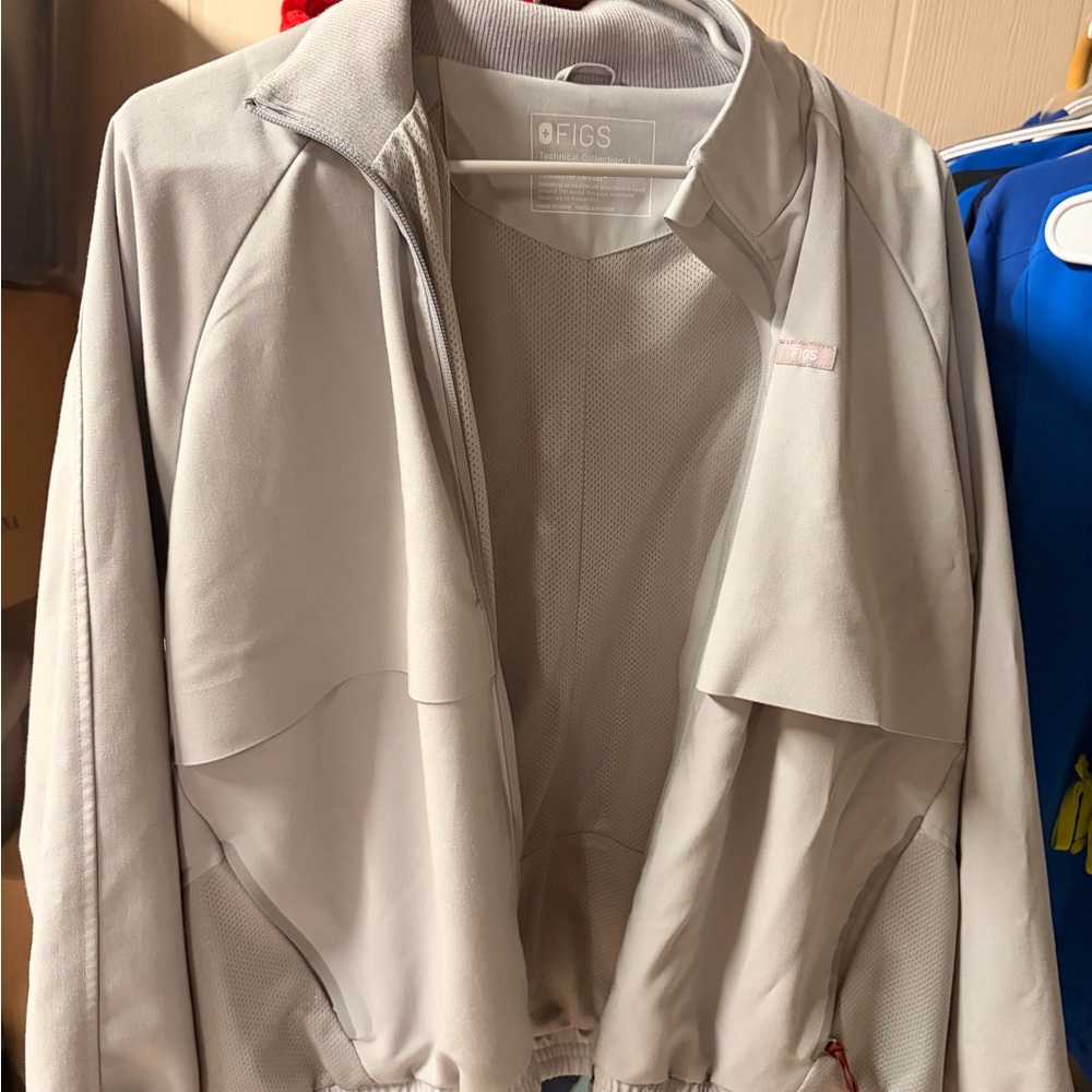 FIGS Gray Jacket